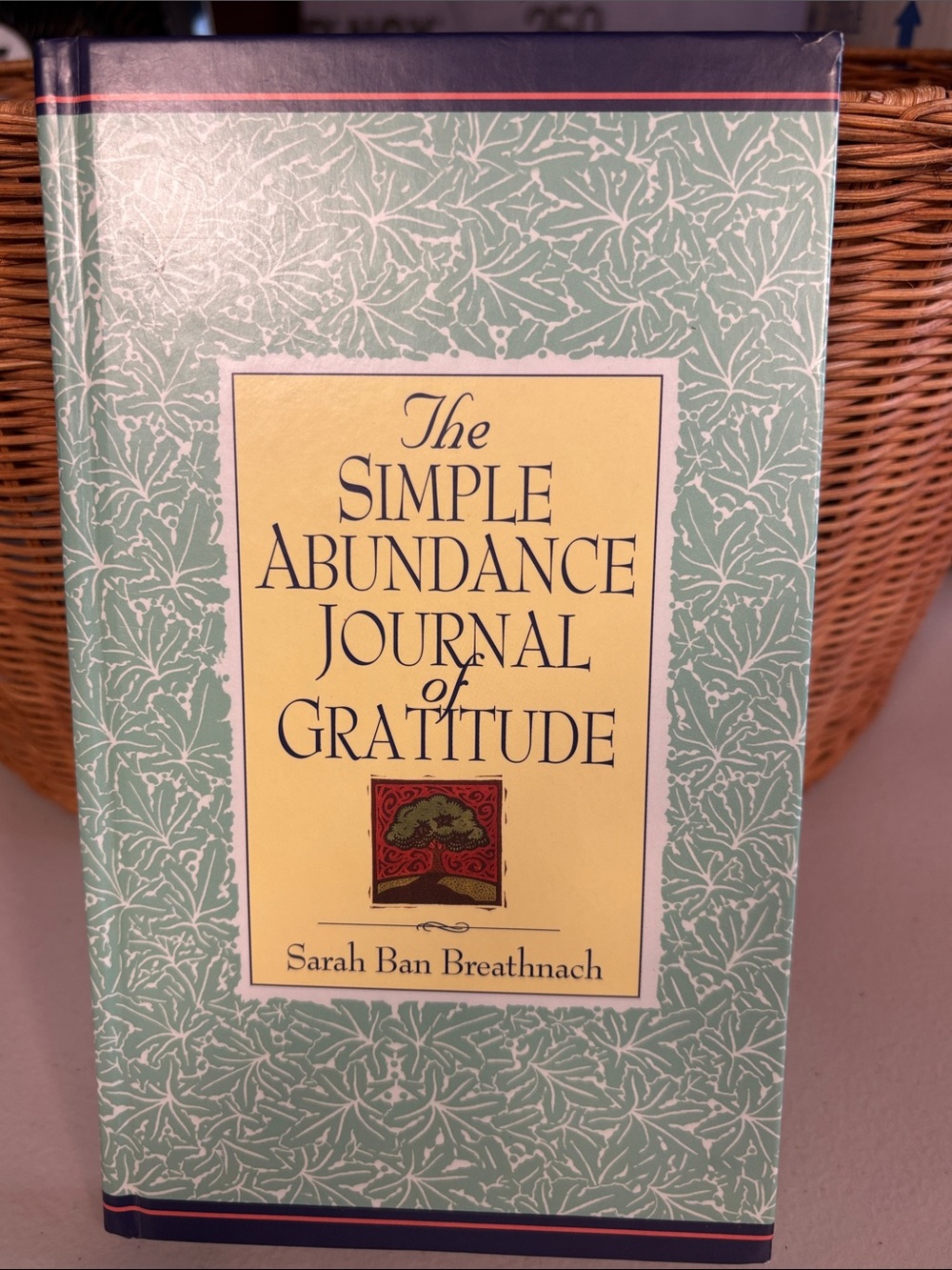 Simple Abundance Journal Gratitude Sarah Ban Breathnach 1996 Hardcover